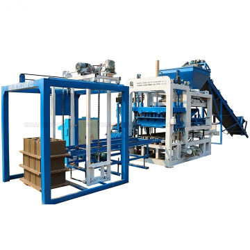 Capable Automatic vibration Hydraulic concrete Hollow solid interlocking block Making machine internationally